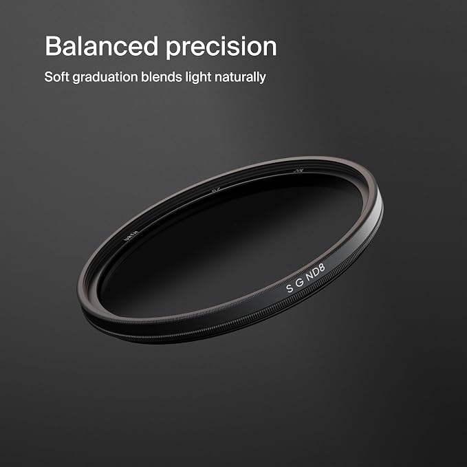 Urth 49mm Soft Graduated ND8 Lens Filter — 3-Stop, Ultra-Slim 20-Layer - Image 2