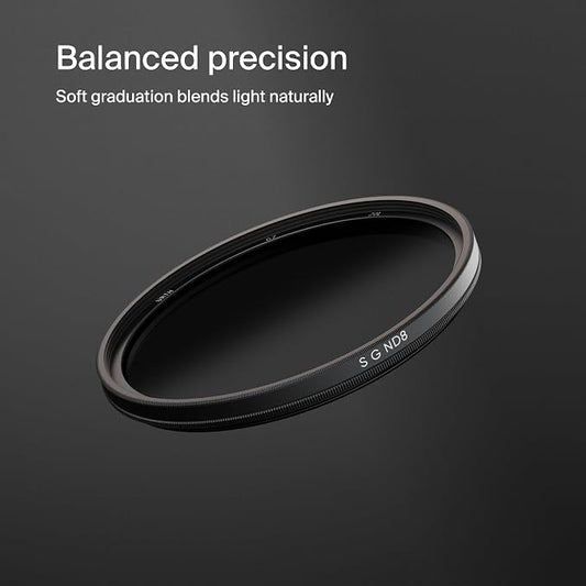 Urth 39mm Soft Graduated ND8 Lens Filter — 3-Stop, Ultra-Slim 20-Layer - Image 2
