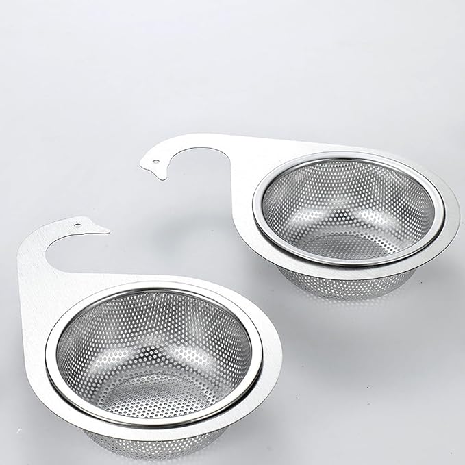 Stainless Steel Sink Faucet Hanging Organizers Strainer Basket - Image 5