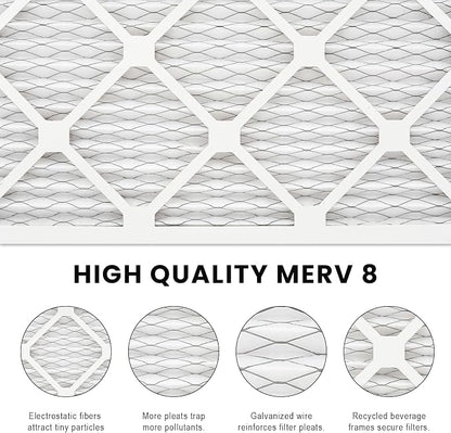 14x18x1 Air Filter MERV 8, HVAC/Furnace AC Filter Replacement, Dust - Image 4
