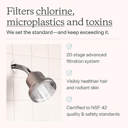 Filtered Shower Head for Healthier Hair & Skin – Removes Chlorine & Heavy Metals - Image 3