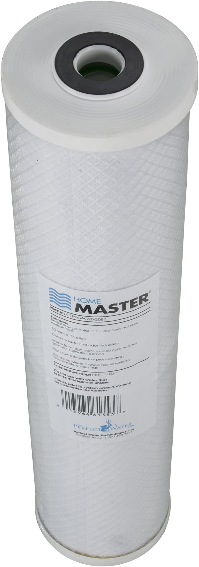 Home Master Whole House 4-Layer Sediment 25 Down to 1 Micron, Radial Flow GAC - Image 6