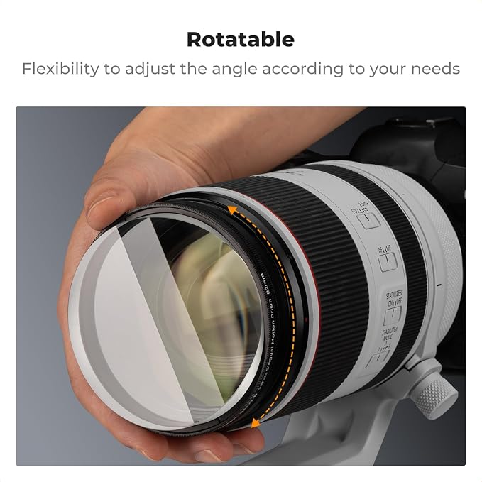 K&F CONCEPT 58mm Unilateral Blur Ghost Motion Filter Super Speed Effects - Image 5