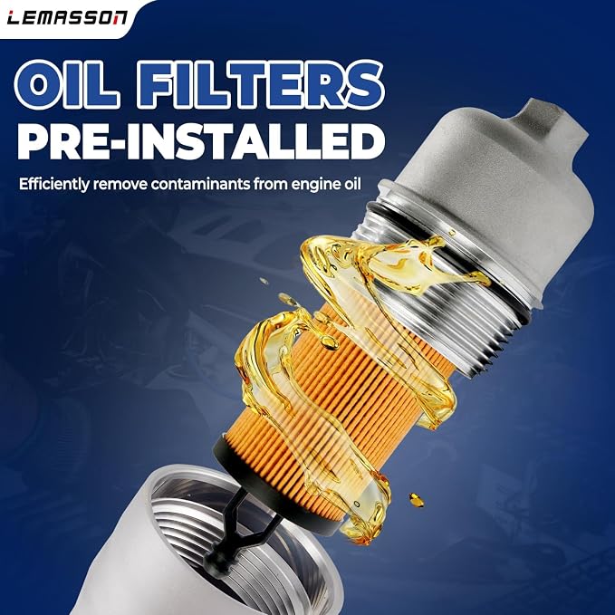 926-959 Upgrade Aluminum Engine Oil Cooler Oil Filter Housing - Image 5