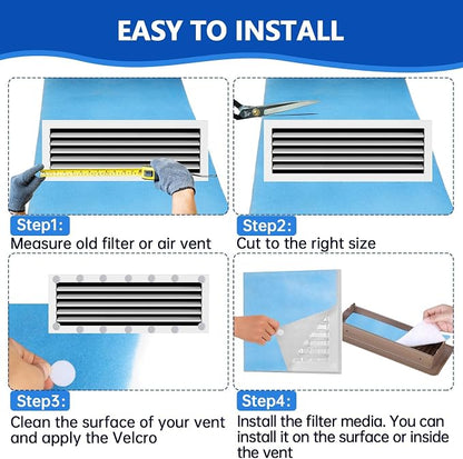 Air Vent Filters, MERV 8 Electrostatic Air Vent Filter - Image 7