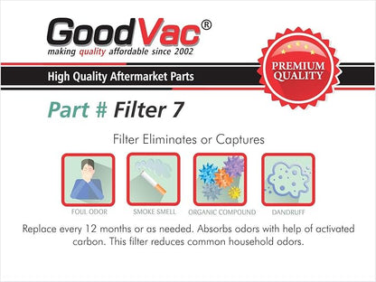 GoodVac Filter Sharp FP-A60UW FP-A80UW Air Purifier Replacement Filter and 2 - Image 5