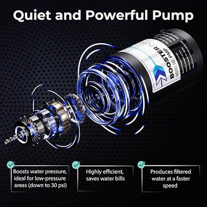 iSpring RCC7P-AK-BLK, 6-Stage Alkaline Reverse Osmosis System - Image 5