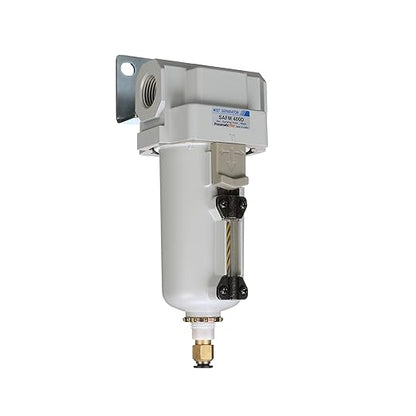 PneumaticPlus SAFM400-N04BD-MEP Compressed Air Coalescing Filter, 0.1 Micron by PneumaticPlus