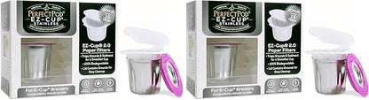 EZ-Cup Stainless Steel 1-Stream Reusable K Cup Coffee Pod by PerfectPod