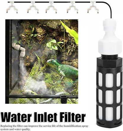 Portable Water Inlet Filter for Misting System – Self-Priming Water Filter - Image 2