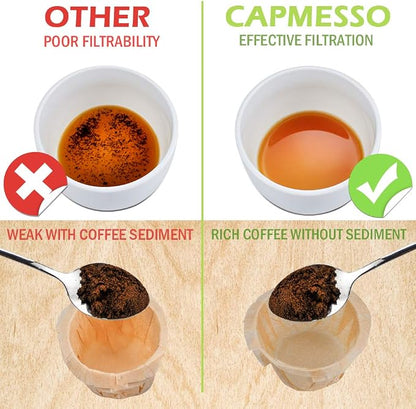 CAPMESSO Disposable Coffee Paper Filters Replacement Kerig Coffee Filters - Image 2
