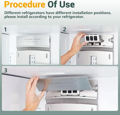 6 Pack Refrigerator Air Filter Replacement - Image 5
