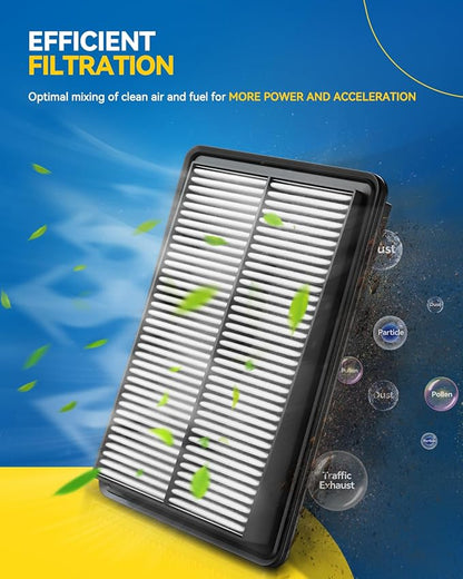 PHILTOP Engine Air Filter, CA7626 Compatible - Image 4