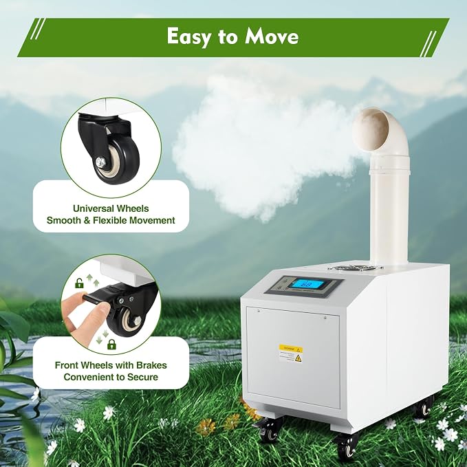 Agricultural Ultrasonic Humidifier, 3kg/h Fog Output Commercial Humidifier - Image 9
