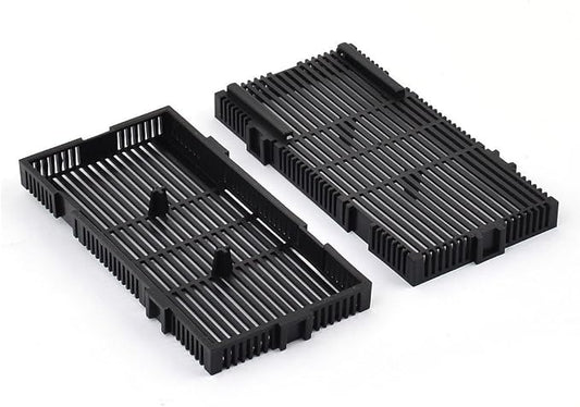 XMHF Plastic Aquarium Undergravel Filter Board Air Pump Line Hose Tube 20 Pcs - Image 2