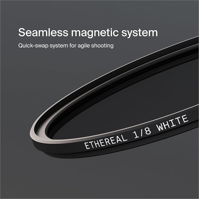 Urth 67mm Magnetic Ethereal White Mist ⅛ Diffusion Lens Filter — Cinematic - Image 4