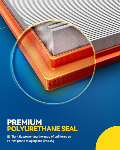 PHILTOP Engine Air Filter, CA12967 Compatible - Image 3