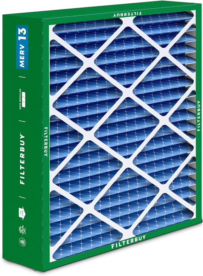 Filterbuy 21x24.5x5 Air Filter MERV 13 Optimal Smoke & Allergy Defense - Image 9