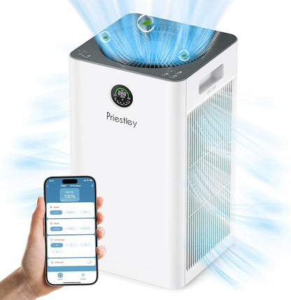 Priestley Air Purifiers for Home Large Room up to 1500 sq ft, Smart Control Air - Image 7