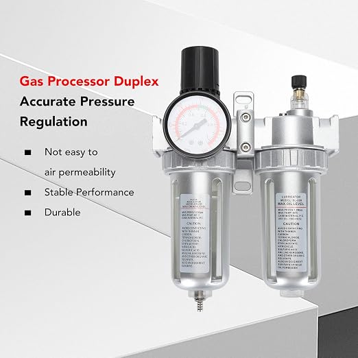 Air Filter Pressure Regulator 1/4 Inch, Compressed Air Line Filter - Image 4