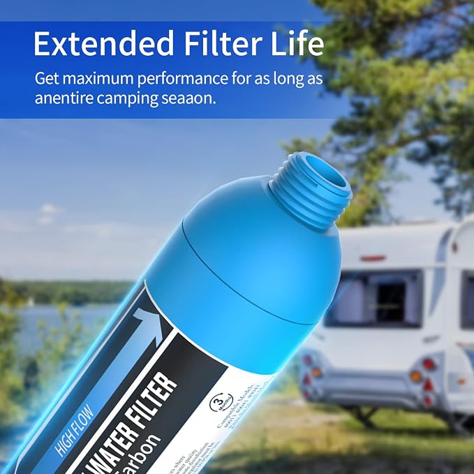 RV Inline Marine Water Filter, Bad Taste, Odor - Image 5