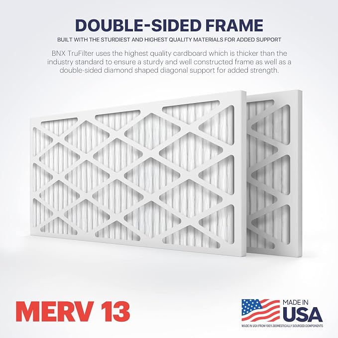 BNX TruFilter 20x30x1 Air Filter MERV 13 - Image 2