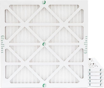 Glasfloss ZL 30x30x1 MERV 10 AC Furnace Air Filters.. Actual Size: 29-1/2 x by Glasfloss