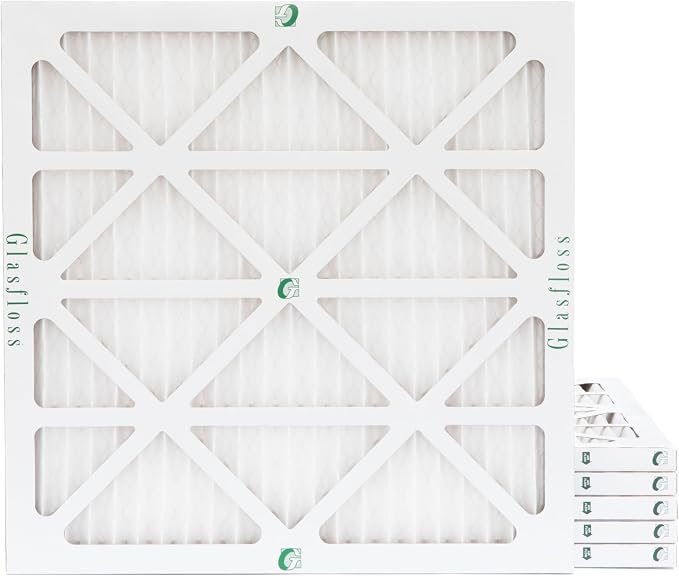 Glasfloss ZL 21.5x23.5x1 MERV 10 AC Furnace Air Filters.. Actual Size: 21.5 x by Glasfloss