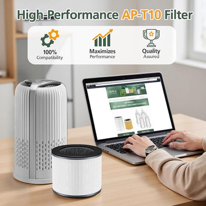 AP-T10FL Replacement Filter for HoMedics AP-T10-BK and AP-T10-WT Air Purifier - Image 6