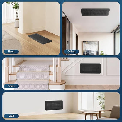Magnetic Vent Covers with Vent Screen 5.1x11.3 Inch, Ceiling Air Vents to Block - Image 5