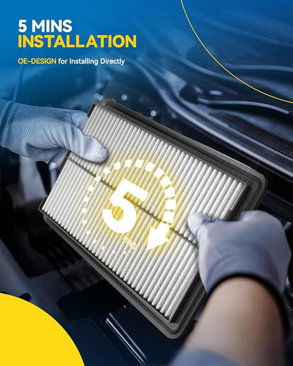 PHILTOP Engine Air Filter, CA10494 Compatible - Image 6