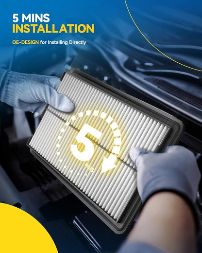 PHILTOP Engine Air Filter, CA11945 Compatible - Image 6