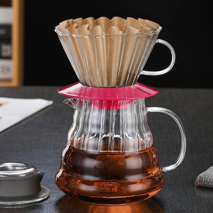 1-2 Cup Brown Coffee Filters, Small Coffee Maker, Single Serve Coffee Pot - Image 5