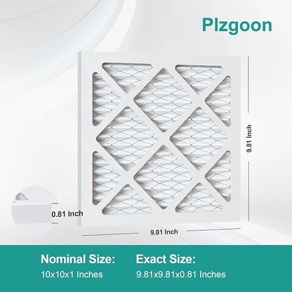 10x10x1 Air Filter MERV 8 MPR 600 Pleated A/C Furnace Filters - Image 2