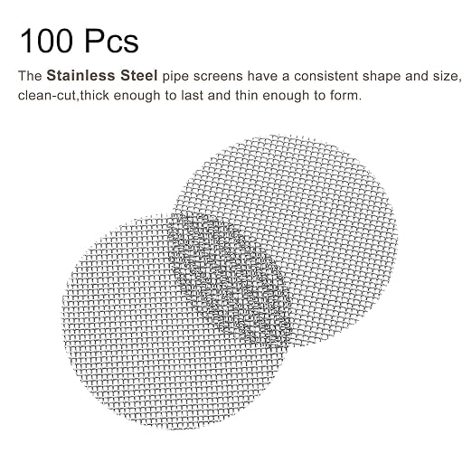 MECCANIXITY Pipe Screen Stainless Steel Screens, 3/4 Inch Diameter - Image 3