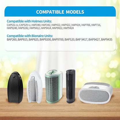DerBlue 8pcs Replacement Filters Compatible - Image 2