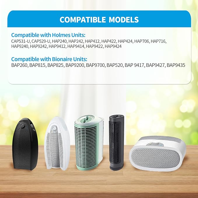 DerBlue 6pcs Replacement Filters Compatible - Image 2