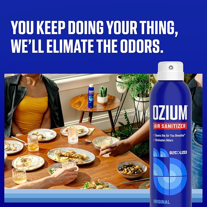 Ozium 805539-6 8 Oz. Air Sanitizer & Odor Eliminator - Image 2