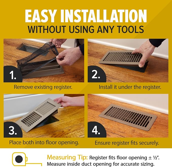 Screen for Home Air Vent Filters 4"x10" - Image 9