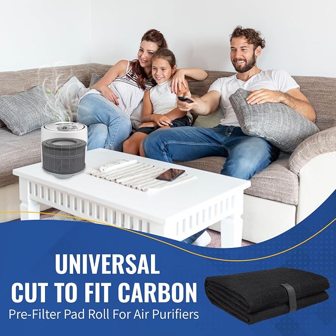 CFS – Pack of 2, Universal Cut to Fit Carbon Pre-Filter Pad Roll - Image 2