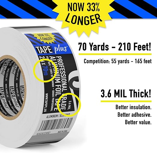 TapePlus Aluminum Foil Tape - Image 2