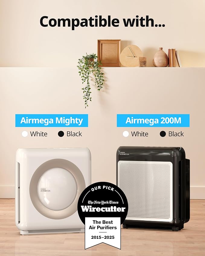 COWAY Airmega AP-1512HH & 200M Filter Replacement Set, HEPA Filter and Intense - Image 8