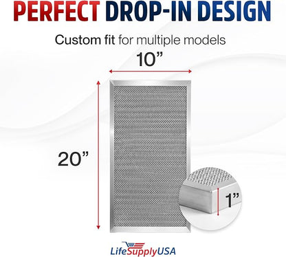10x20x1 Electrostatic Air Filter, MERV 8, Reusable Furnace AC/HVAC Filter - Image 6