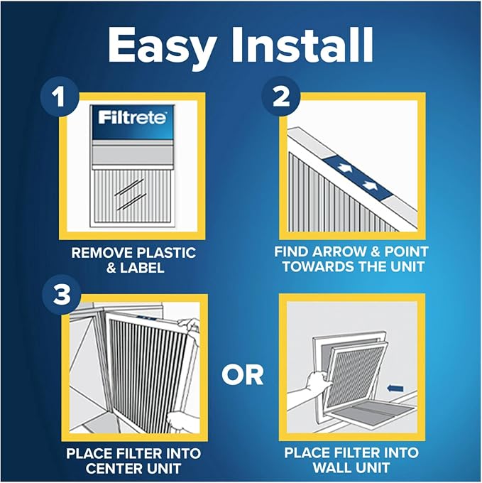 Filtrete 21x21x1 AC Furnace Air Filter, MERV 11, MPR 1000, Micro Allergen - Image 3
