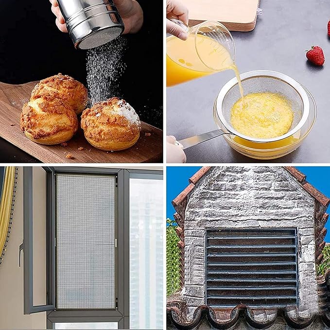 Stainless Steel Woven Wire Mesh 304 Stainless Steel Woven Wire, 80 Mesh Fly - Image 7
