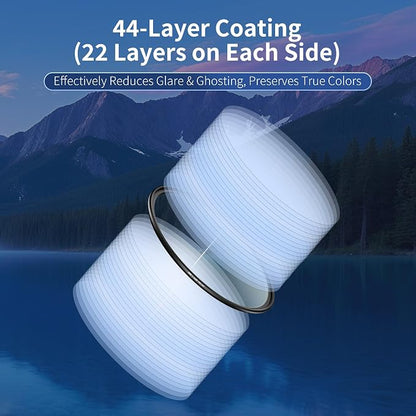JJC 82mm Ultra Low Reflectivity UV Lens Protection Filter - Image 4