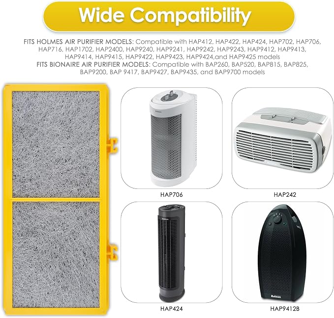 AER1 Filter 5 HEPA Filters + 10 Carbon Booster Filters Compatible - Image 4