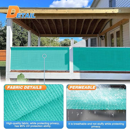TANG Sun Shade Fabric Roll 8'x17' Shade Cloth - Image 4
