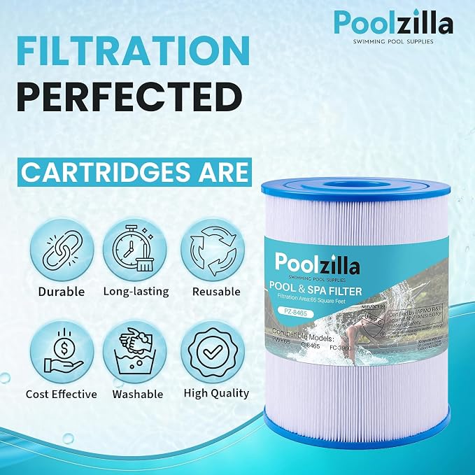 Poolzilla 2-Pack Spa Filter Cartridge Replacement - Image 5