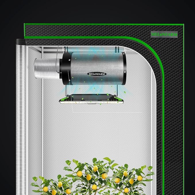 MELONFARM 6 inch Air Carbon Filter Smelliness Control - Image 8